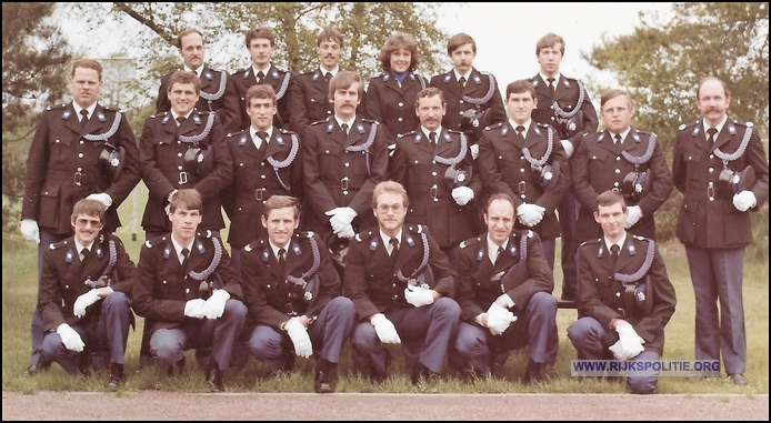 GRP Sint Oedenrode Son en Breugel 1980 82 Groepsfoto Ouweland bw(7V)