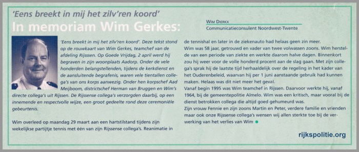 RPGR Rijssen jg06 Wim Gerkes overl. 29-03-1999(7V)